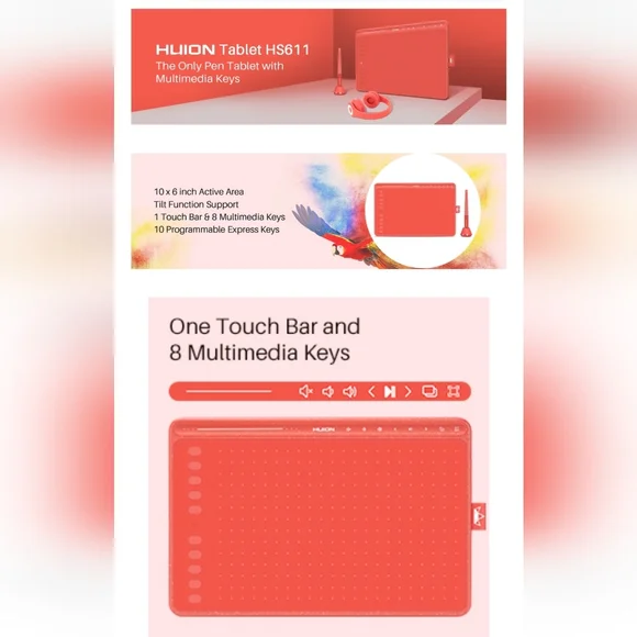 Huion Drawing Tablet - Picture 11 of 15